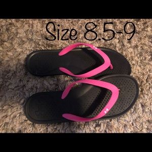 Under armour flip flops